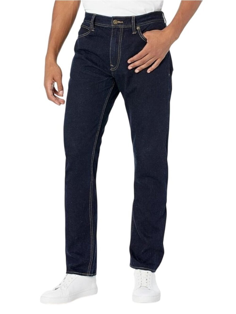 J.Crew Selvedge Edge Dark Wash Straight Jeans Cotton Classic Size 33/32